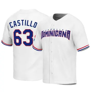 Throwback Castillo #38 Team Cuba Baseball Jersey Stitched