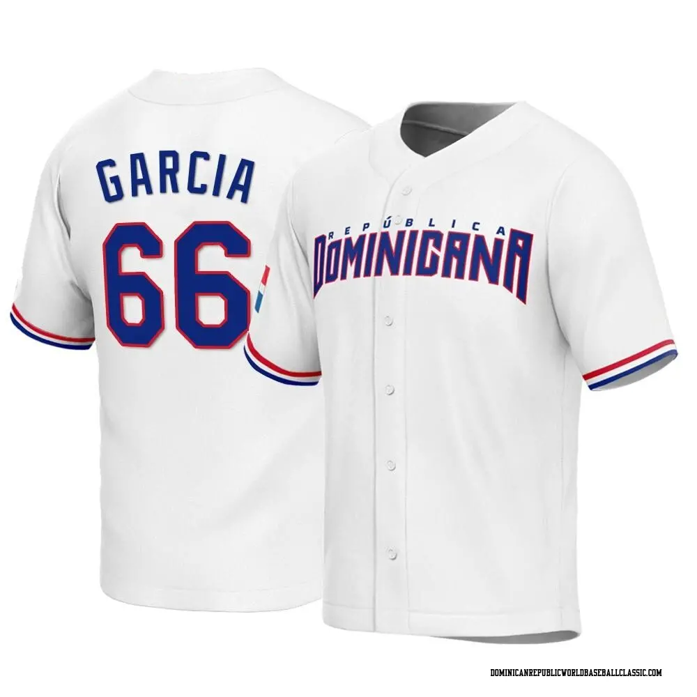 2023 World Baseball Classic - Game-Used Jersey - Dominican Republic - Luis  Garcia #66 - Size 48